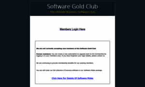 Softwaregoldclub.com thumbnail