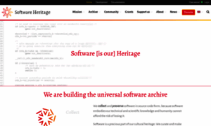 Softwareheritage.org thumbnail