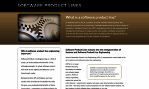 Softwareproductlines.com thumbnail