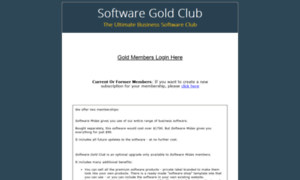 Softwaresilverclub.com thumbnail