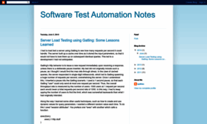 Softwaretestautomationnotes.blogspot.com thumbnail