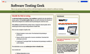 Softwaretestinggeek.com thumbnail