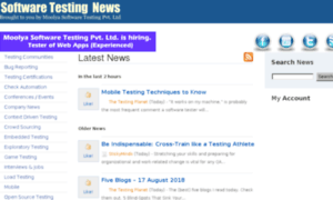 Softwaretestingnews.com thumbnail