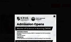 Sohailuniversity.edu.pk thumbnail