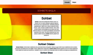 Sohbetchatsitesi.com thumbnail