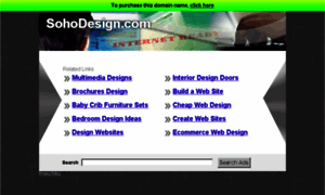 Sohodesign.com thumbnail