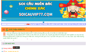 Soicauvip77.com thumbnail