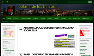 Solanadelosbarros.es thumbnail