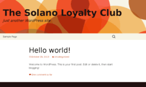 Solanoloyaltyclub.com thumbnail