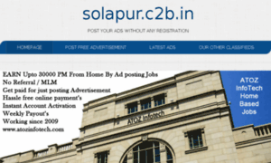 Solapur.c2b.in thumbnail