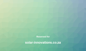 Solar-innovations.co.za thumbnail