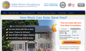 Solar-power-oregon.org thumbnail