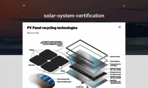 Solar-system-certification.blogspot.com thumbnail