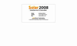 Solar2008.de thumbnail