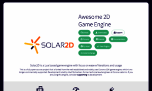 Solar2d.com thumbnail