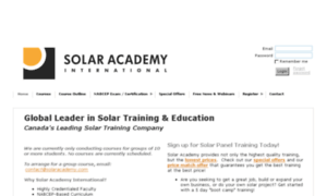 Solaracademyinternational.com thumbnail