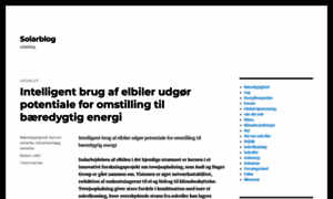 Solarblog.dk thumbnail