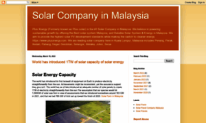 Solarcompanymalaysia.blogspot.com thumbnail