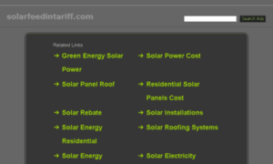 Solarfeedintariff.com thumbnail