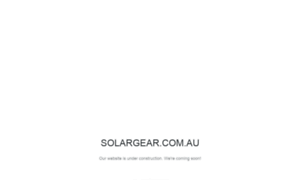 Solargear.com.au thumbnail