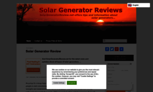 Solargeneratorreview.net thumbnail