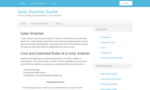 Solarinverter.guide thumbnail