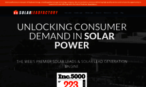 Solarleadfactory.com thumbnail
