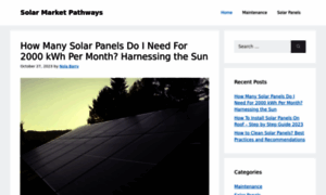 Solarmarketpathways.org thumbnail