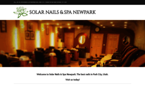 Solarnailsnewpark.com thumbnail