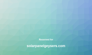 Solarpanelgeysers.com thumbnail