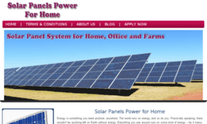 Solarpanelspowerforhome.co.uk thumbnail