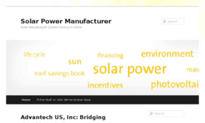 Solarpowermanufacturer.net thumbnail