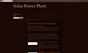 Solarpowerplantkukiriga.blogspot.com thumbnail