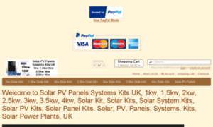 Solarpvpanelssystemskits.uk thumbnail