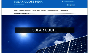 Solarquote.in thumbnail