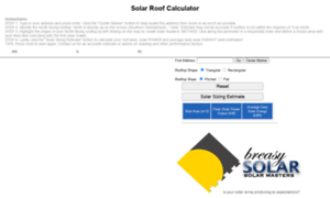 Solarroofcalculator.appspot.com thumbnail