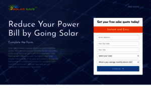 Solarsave.com thumbnail