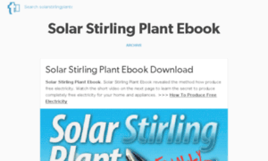 Solarstirlingplantebook.tumblr.com thumbnail