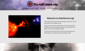 Solarstorms.org thumbnail