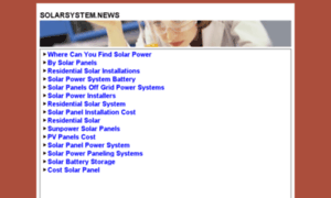 Solarsystem.news thumbnail