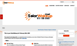 Solarwakeup.com thumbnail