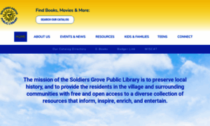 Soldiersgrovelibrary.com thumbnail