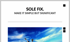 Solefix.wordpress.com thumbnail