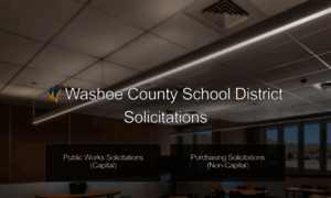 Solicitations.washoeschools.net thumbnail