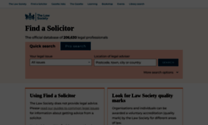 Solicitors.lawsociety.org.uk thumbnail