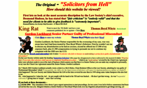 Solicitorsfromhell.com thumbnail