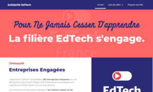 Solidarite.edtechfrance.fr thumbnail