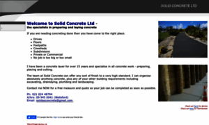 Solidconcrete.co.nz thumbnail