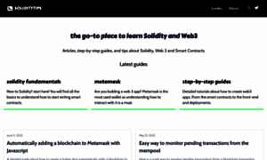 Soliditytips.com thumbnail