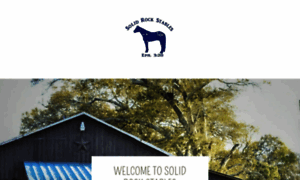 Solidrockstables.net thumbnail